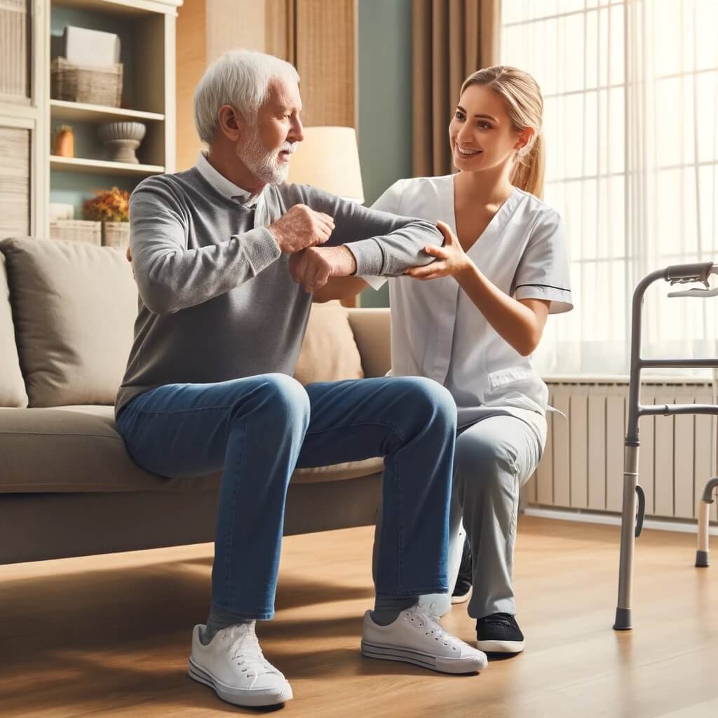 Pflege von Schlaganfallpatienten – Rehabilitation und Alltagsbewältigung